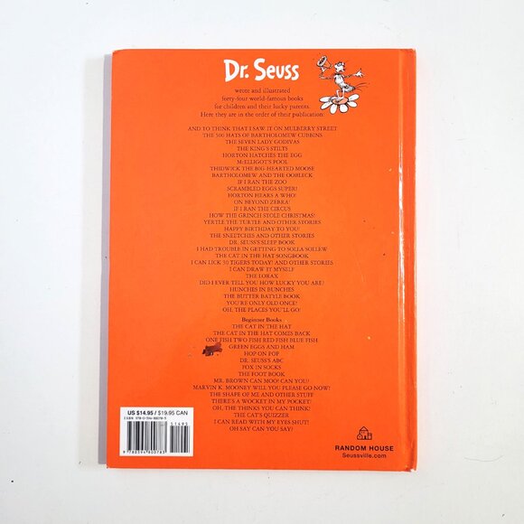 Dr Seuss Hardcover Books Lot 4 - Picture 5 of 15